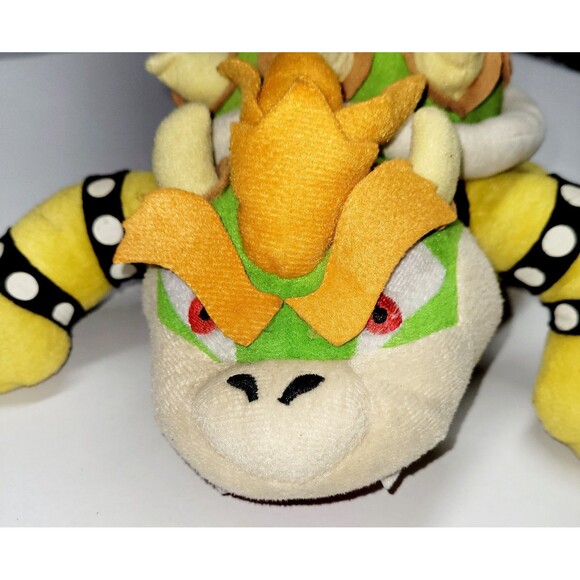 Bowser Super Mario Party 5 Hudson Soft Nintendo 2009 Plush 9" Doll Japan D356 - Picture 6 of 8
